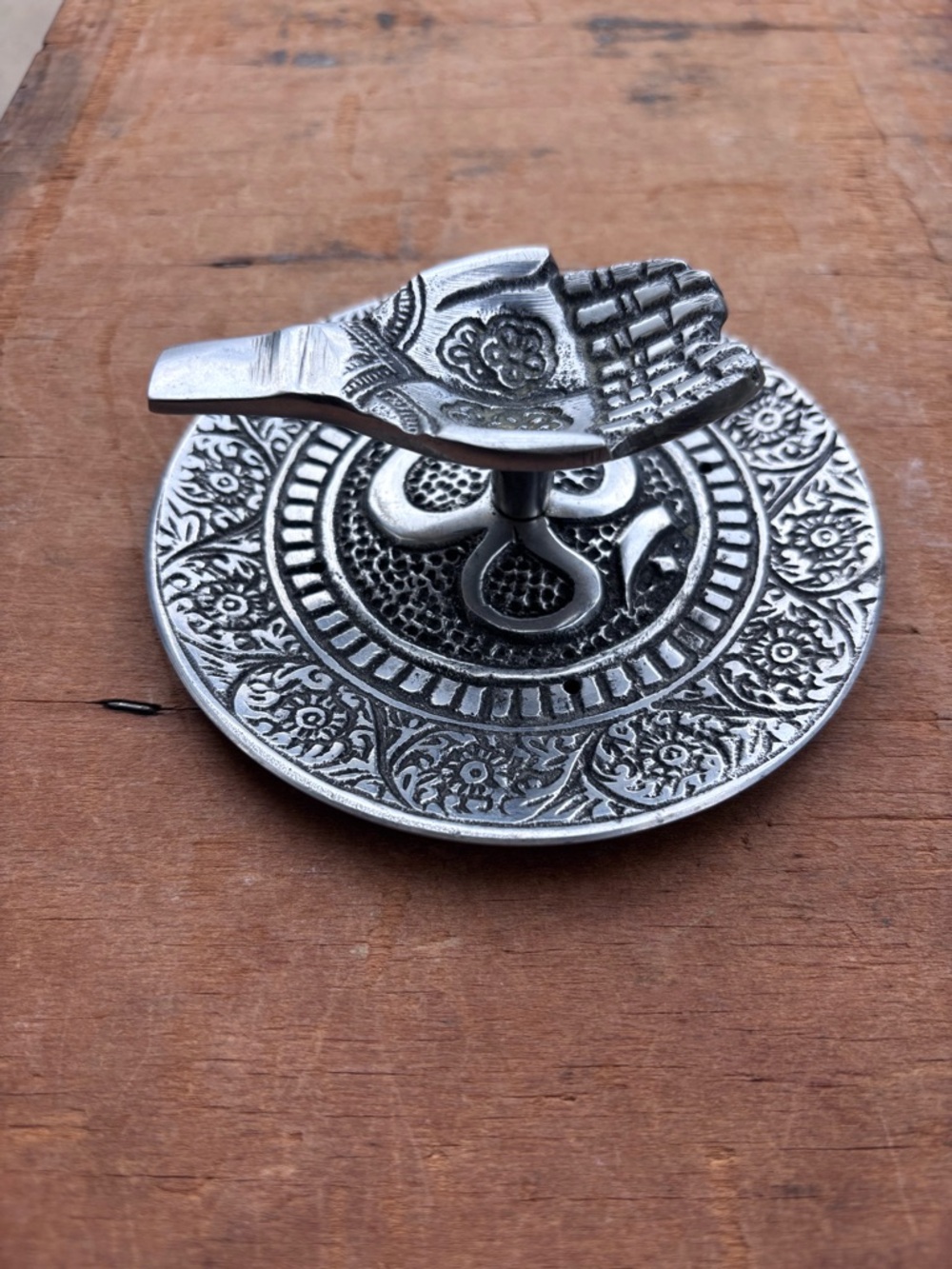 Tibetan Offering Hand Ash Catcher